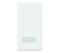Tasto 1M + diffusore bianco vimar plana 14026