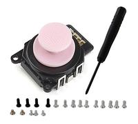 Tasto 3D analogico rosa Joystick Rocker con tappo per Sony PSP 2000 2001 + 19 viti + strumento