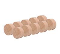 Tasto 'acqua di Trombone di Alta qualità Valvola Sputo PAD 10pc Set 10pc, Dimensioni Standard, Facile da Installare, Ottimo per la Manutenzione del Trombone
