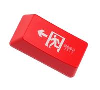 Tasto Backspace Sostitutivo per Tastiera Meccanica, ABS Rinforzato | Design Trasparente Centrale, Altezza Originale, Montaggio Semplice, per Layout Cross Stem e Modding PC