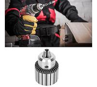 Tasto Chuck Drill Chuck, Strumento Convertitore Chuck Chuck con Tastiera 5-20 Mm B22 Perforazione Pesante Trapano Aderente Adattatore Chuck per il Trapano Banco per Tornio CNC in Metallo