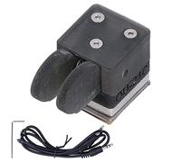 Tasto CW automatico a doppia paletta con assorbimento elettromagnetico per radio a onde corte e codice Morse - Tasto per codice Morse ad alta precisione con base magnetica per