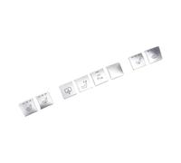 Tasto Decalcomanie Compatibile Con Benz Per Per W212 2009-2013 Argento ABS ABS Car Center Console Funzione Interruttore Pulsante Copertura Trim Kit