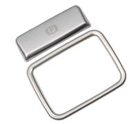 Tasto Decalcomanie Compatibile Con Benz Per LE Per W166 2015-2018 Parcheggio Auto Freno A Mano Adesivo P Pulsante Interruttore Freno Telaio Copertura Trim