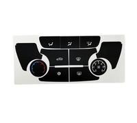 Tasto Decalcomanie Compatibile Con Buick Per Verano Per Encore Adesivi Per Aria Condizionata Auto Decalcomanie Pulsanti Della Console Centrale Set Accessori Riparazione Pulsanti Neri