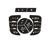 Tasto Decalcomanie Compatibile Con C4 2014-2018 Adesivi Per Pulsanti A/C Pulsante Di Controllo A/C Riparazione Interni Auto Materiale Di Riparazione Pulsante