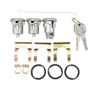 Tasto di serratura per cutlass della porta per la costruzione premium in gomma e metallo facile installare la sostituzione diretta con 3 blocchi 2 chiavi 3 rondelle lera e 5