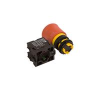 Tasto di sicurezza 22mm 1Z 1R IP66 tramite RMQ titanio 216516