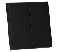 Tasto doppio LS, nero opaco (riferimento: JUNG LS995SWM)