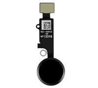 Tasto Home Completo IPHONE 7 Pulsante Principale + Cavo a Nastro Nero