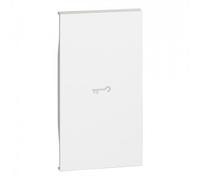 Tasto illuminabile con simbolo chiave Bticino KW01M2F Living Now 2 moduli Bianco