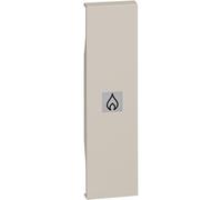 Tasto illuminabileBTICINO KM01PN Living Now1 modulo Sabbia