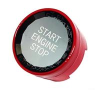 Tasto Start Stop per BMW per Serie 3 F30 F31 Tasto Start Stop | Materiale ABS , design ergonomico, sostituzione diretta, per facile installazione, finitura lucida(Red)