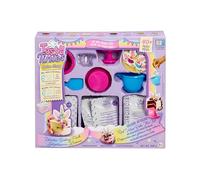 Tasty Tinies Bake Shop Cake Mix - Confezione da festa con unicorno, include 40+ pezzi per 6 mini torte, per cuocere deliziose mini dolcetti in 25 secondi, set da forno per bambini, consigliato dai 6