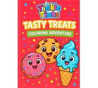 Tasty Treats Coloring Adventure: 50 Yummy Foods to Color for Kids and Adults
