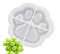 Tat Paw Mappa Di Silicone Per Resina - Segno Mappa Paw Cat Paw Per Casso Per Cassione Eposse Di Passaggi | Punteggiatori Multiuso, Posacenere, Stampo Per Piatti Di Gioielli | Stampo Artigianale Per De