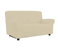 Tata Home Copripoltrona Copridivano Antimacchia Universale Misura 1 Posto in Tessuto Elasticizzato Colore Panna