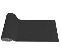 Tata Home Tappeto Cucina in Ciniglia Antiscivolo Lavabile Passatoia Multiuso Corridoio Camera Ingresso Resistente Tappeto al Metro Made in italy 52x450 cm Colore Nero