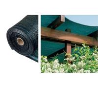 Tata Home Telo Rete Ombreggiante 1x50 Metri Frangivista Rete Recinzione Giardino Esterno Telo Ombra Frangisole Telo Privacy Copriringhiera Verde