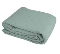 Tata Home Trapuntino Piazza Mezza Autunnale Primaverile Copriletto Trapuntato Imbottito Mezza Stagione Extra Morbido Misura 210x250 cm Mod. Soft Colore Verde Salvia