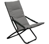 Tata Linda SEDIA PIEGHEVOLE CAPRI cm. 83x50x93 h col. Grigio scuro