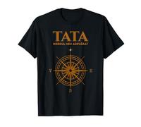 Tata Romanian Dad True North Compass, Cadou de Ziua Tatalui Maglietta