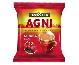 Tata Tea Agni Chai forte 10% foglie extra forti, tè nero, 250 g
