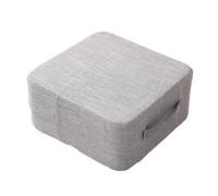 Tatami Floor Seat Cushion - Washable Cotton Linen Pad, Thick Meditation | Mat | Portable Yoga Esercise Sitting Comfort Pad Cushion, Japanese Style Square Floor Seating Support For Home Living Room