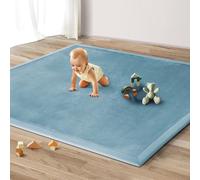 Tatami Mat - Tappeto in memory foam per bambini e sala giochi, grande tappeto imbottito per soggiorno, camera da letto e cameretta dei bambini