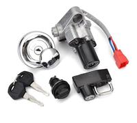TATARENGS Interruttore di Avviamento Compatibile con Yamaha per Xvs125 Drag Star 2000-2004 per Xvs250 Drag Star 2000-2017 Kit Chiave Blocco Interruttore Accensione Moto 4tr8202100