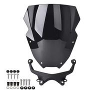 TATARENGS Parabrezza per Moto Compatibile con Yamaha per MT-09 per SP 2021 2022 2023 Parabrezza per Moto Parabrezza Schermo Antivento Visiera Anteriore in Vetro Deflettori Visiera(Smoke)