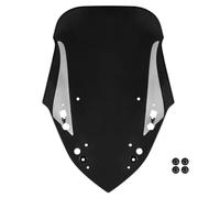 TATARENGS Parabrezza per Moto Compatibile con Yamaha per X-Max 300 2017 2018 2019 2020 2021 2022 Deflettore Antivento per Moto Parabrezza Accessori per Moto(Black)