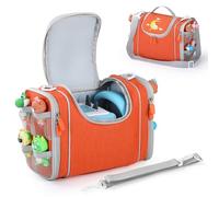 TATAVR Toniebox - Custodia per Toniebox Starter Set con tracolla, custodia per Toniebox Audio Player da viaggio per Tonie Box, Colore: arancione., Custodia per Toniebox Starter Set con tracolla