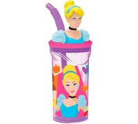 Tataway Bicchiere Di Plastica Principesse 3d 360ml