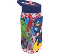 TATAWAY Borraccia Avengers Sprinkle 330 ml - Bottiglia Riutilizzabile per Bambini - Chiusura a Prova di Goccia - Plastica Resistente - Prodotto Ufficiale Marvel