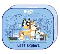 Tataway Coppia Tendine Laterali Auto Bluey 44×35 cm - Parasole per Finestrini, Protezione dal Sole e dal Calore, Design Colorato per Bambini