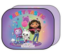 Tataway Coppia Tendine Laterali Auto Gabby Party 44×35 cm - Parasole per Finestrini, Protezione dal Sole e dal Calore, Design Colorato e Divertente per Bambini