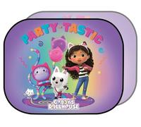 Tataway Coppia Tendine Laterali Auto Gabby Party 44×35 cm - Parasole per Finestrini, Protezione dal Sole e dal Calore, Design Colorato e Divertente per Bambini