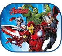 2 Tendine Parasole Laterali Captain America Marvel 44 X 35 Cm