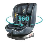 Tataway Seggiolino Auto Disney Cuccioli I-Size 40-150 cm, Seggiolino Auto Per Bambini Girevole a 360°, con Agganci Isofix, Gruppo 0-1-2-3, ca. 0-12 anni (0-36 kg), Regolabile in Altezza, Reclinabile