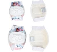Kit con gomitiere e ginocchiere Disney Frozen da bambina. Taglia XS (3-6 anni) D