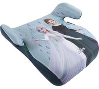 Tataway Disney Frozen seggiolino alzatina auto i-Size ECE R129/03 per bambini da 126 a 150 cm. Rialzo con grafiche di Elsa e Anna su seduta azzurra, sicuro e facile da installare