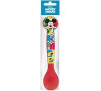 TATAWAY Disney Set 2 posate rosse per bambini in plastica Mickey Mouse Topolino