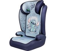 Tataway Disney Stitch i-Size R129, Seggiolino auto bambini 15-36 kg (3,5-12 anni), 100-150 cm, Gruppo 2/3, si installa con cintura a 3 punti, azzurro