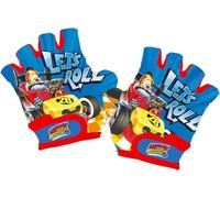 Tataway Guanti Disney Mickey Mouse da bicicletta per bambino con palmo rinforzato e regolazione a velcro. Taglia XS (4-8 anni)