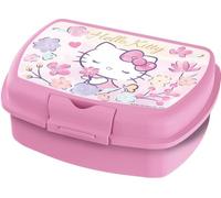 TataWay in viaggio si cresce Sandwich Box Urban Hello Kitty - Pratica e Compatta per Panini e Merende, Design Moderno e Sicuro per Bambini