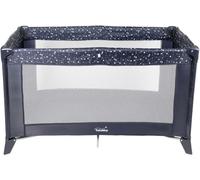 Lettino da Viaggio Happy Star Blue - Lettino Pieghevole per Bambini, Facile da Trasportare e Comodo
