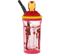 Borraccia per bambini in plastica Iron Man 360 ml