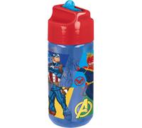 Tataway Borraccia Ecozen 430 ml Avengers - Bottiglia per Bambini Senza BPA con Chiusura di Sicurezza, Antigoccia e Design Marvel Perfetta per Scuola, Sport e Attività Quotidiane