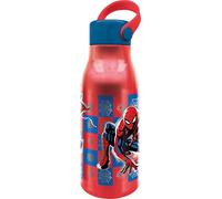 Spiderman Marvel borraccia in alluminio per bambini con tappo e manico 760ml